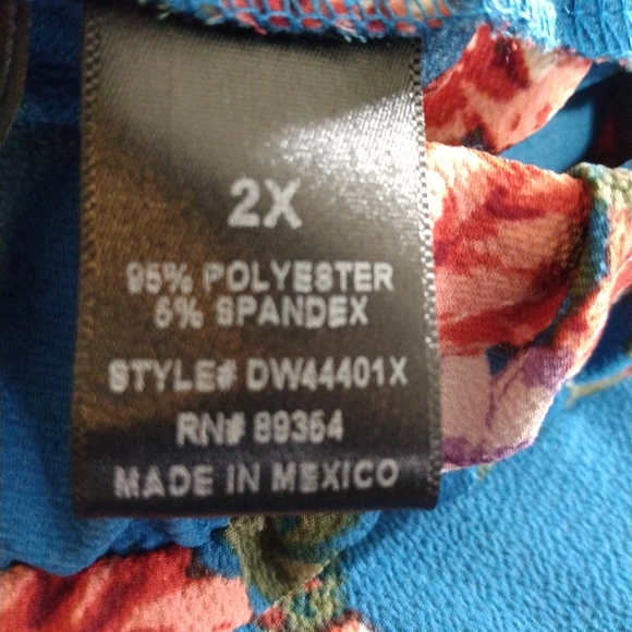 Kristin Nicole Floral Belted Pant - Picture 7 of 8